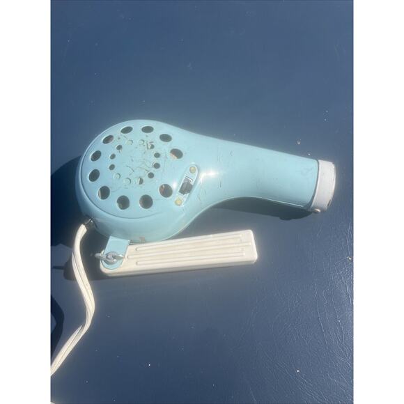 Topic Aire Model 38100 Hair Dryer Baby Blue Tested Works Vintage - Picture 7 of 7